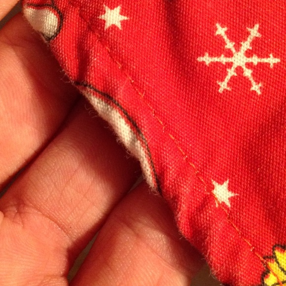 Santa Claus and presents scrub top - Picture 6 of 7